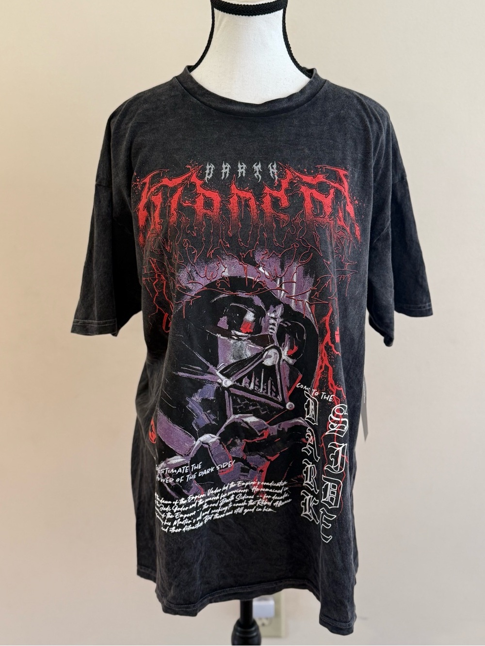 Disney / Star Wars Darth Vader Graphic Black Short Sleeve Tee